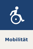Link zur Unterseite für Infos zur Mobilität im Rathaus