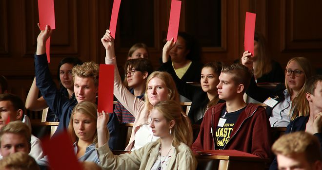 Jugend im Parlament 2018