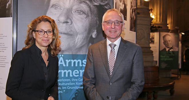 Foto Präsidentin Veit und Dr. Lothar Dittmer