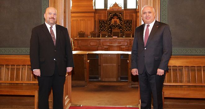 Antrittsbesuch Botschafter Armenien