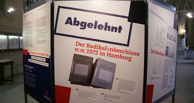 Foto einer Informationstafel in der Ausstellung.