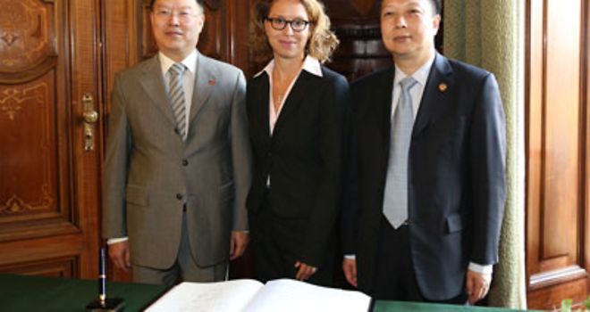 Kooperationsvereinbarung Shanghai