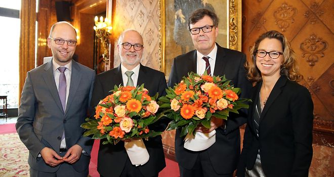 Amtseinführung des neuen Präsidenten des Hamburgischen Verfassungsgerichts